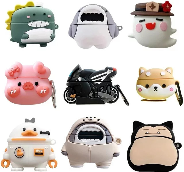 Cartoon Silikon Schutzhülle für Huawei Freebuds 5i 5 SE2 Pro 3 Pro 2 Pro 4i 4 Bluetooth Kopfhörer Abdeckung - Bild 1