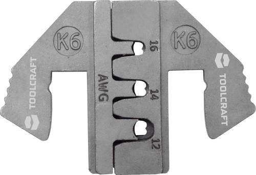 TOOLCRAFT PLE-0K6 Crimp-Einsätze in Silber für DEUTSCH Stecker, Quetschbereich AWG 12 bis 16 - Bild 1