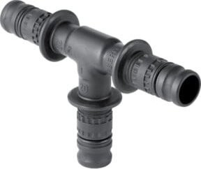 Geberit Mepla T-Stück aus Kunststoff mit d= 40mm - Bild 1