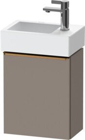 Duravit Waschtischunterschrank D-Neo in Grau mit 1 Tür, Wandmontage, B/T/H: 36,4 x 22,2 x 44 cm - Bild 1