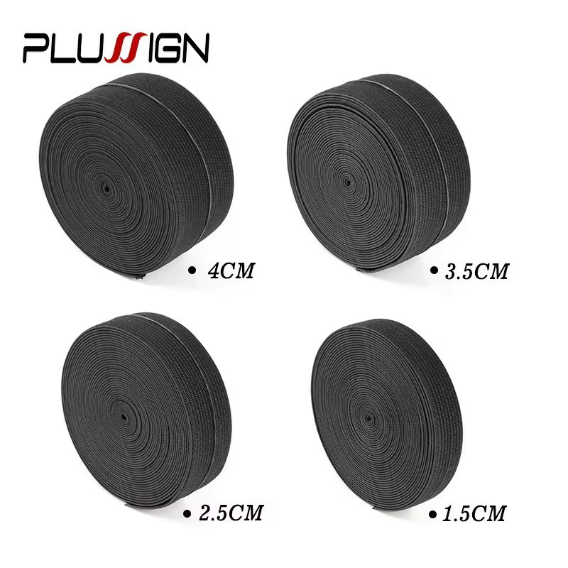 plussign Elastisches Band, Schwarz, 5 Meter - Bild 2