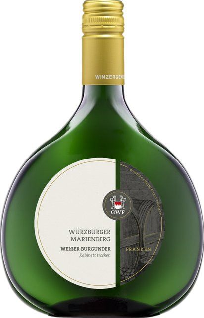 Winzergemeinschaft Franken Weißer Burgunder, Weißwein, Franken, 2024, trocken, 0,75 l - Bild 1