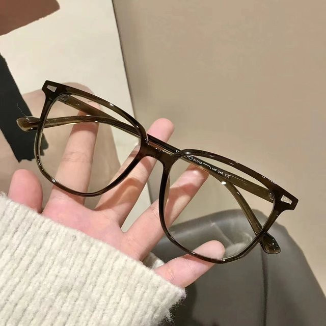 RMM Brille, Unisex, Vollrand, rund, Kunststoff, braun - Bild 1