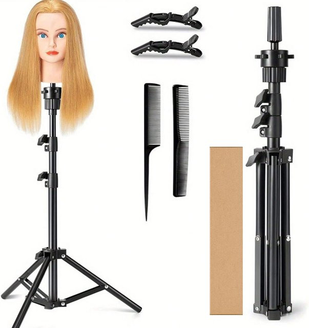 Perückenständer-Stativ-Set für Styling und Training - Bild 1