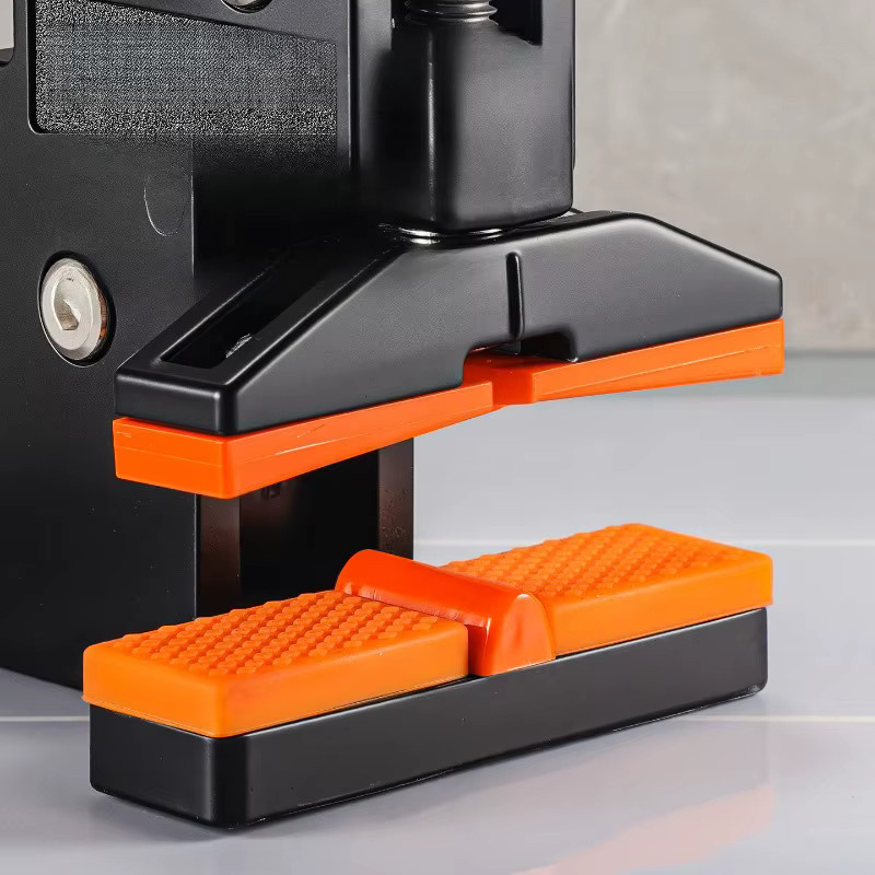 JUSTINLAU Manuelle Heavy Duty Ziegelpresse und Fliesenschneider mit Twisted Griff in Orange und Schwarz - Bild 3