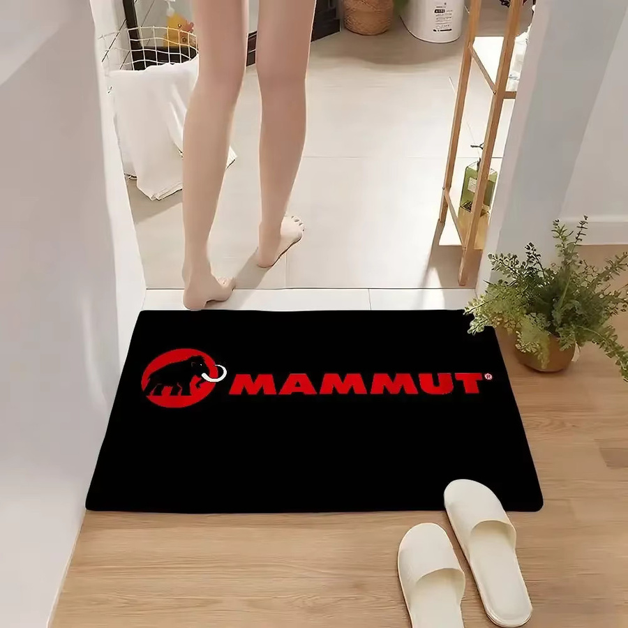 Rastar MAMMUTS-Logo Fußmatte, schwarz, B/T: 60 x 40 cm - Bild 4