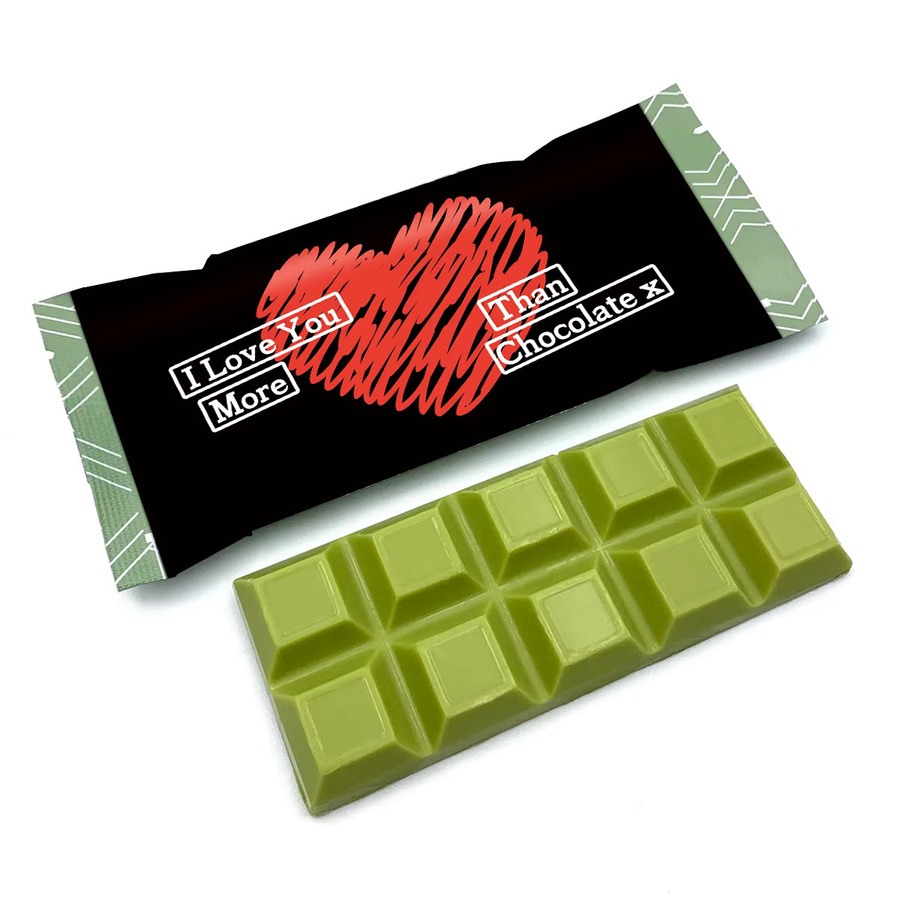 10 Stück Schokoriegel und Süßigkeitenverpackungen mit handgezeichnetem Herz-Design für Valentinstag und Jubiläen - Bild 6