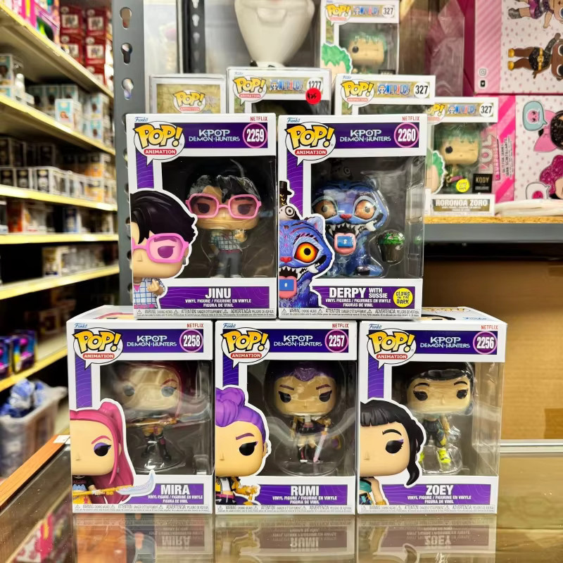 Funko HUNTR/X K-POP Witch Hunter Squad Rumi Zoey Mirai Jinu Derpy&Sussie, Einzelfigur, Fantasy - Bild 2