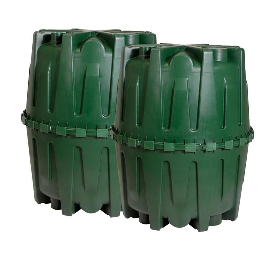 Garantia Zisterne Tank-Set Herkules 3.200 mit Verbindungs-Set in Grün - Bild 2