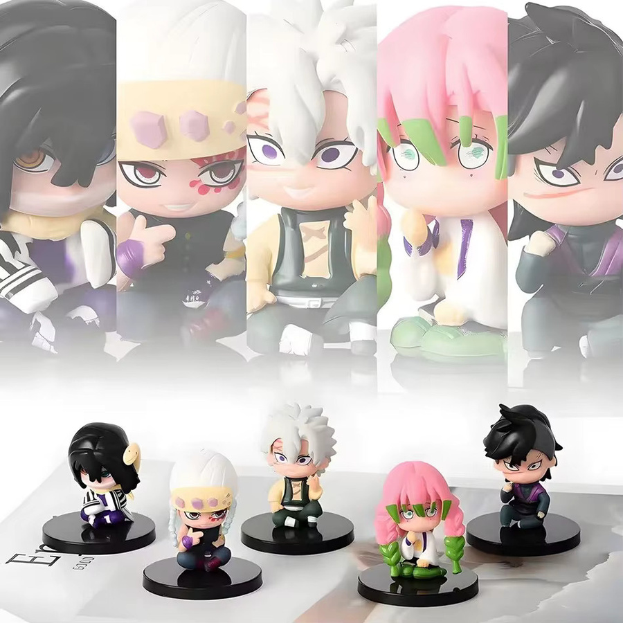 Bandai Demon Slayer Anime Q-Version Geisterpuppen, Actionfiguren, 15-teiliges Set - Bild 3