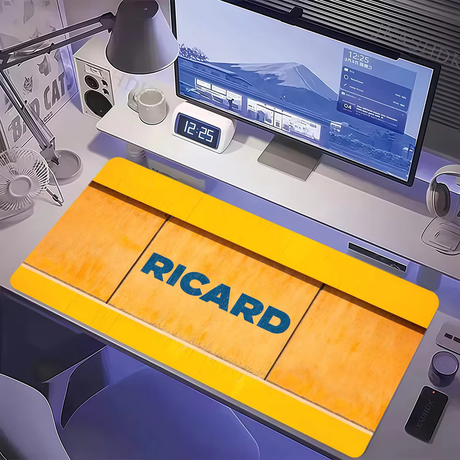R-Ricard Mauspad Gelb rutschfest und verdickt für Gaming und Büro - Bild 3