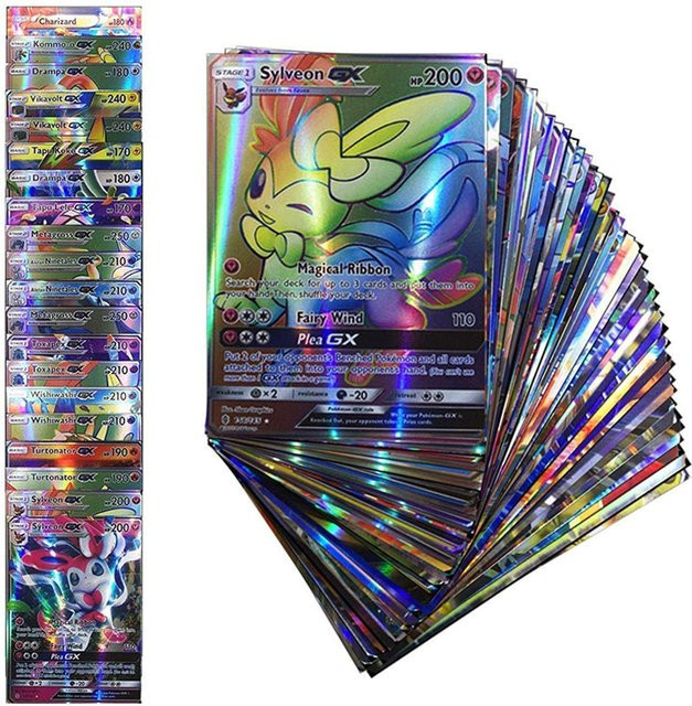 Pokémon Englische Spielkarten, 20-teiliges Set, Glänzende Sammelkarten - Bild 1