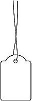HERMA String Marking Tags Namensetiketten weiß B: 25 mm, H: 38 mm, 1000 Stück - Bild 1