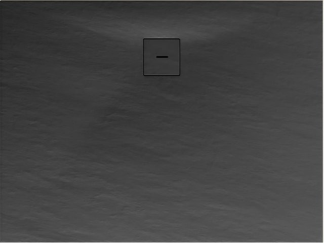 Schulte Duschwanne ExpressPlus aus Mineralguss, rechteckig, Anthrazit, B: 100 cm, T: 80 cm - Bild 1