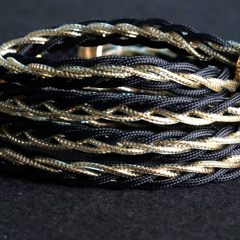 XINHS Flagship S72 Wukong HIFI Kopfhörer-Upgrade-Kabel mit 8-Core Gold Foil und 8N Single Crystal Copper in Gold - Bild 2