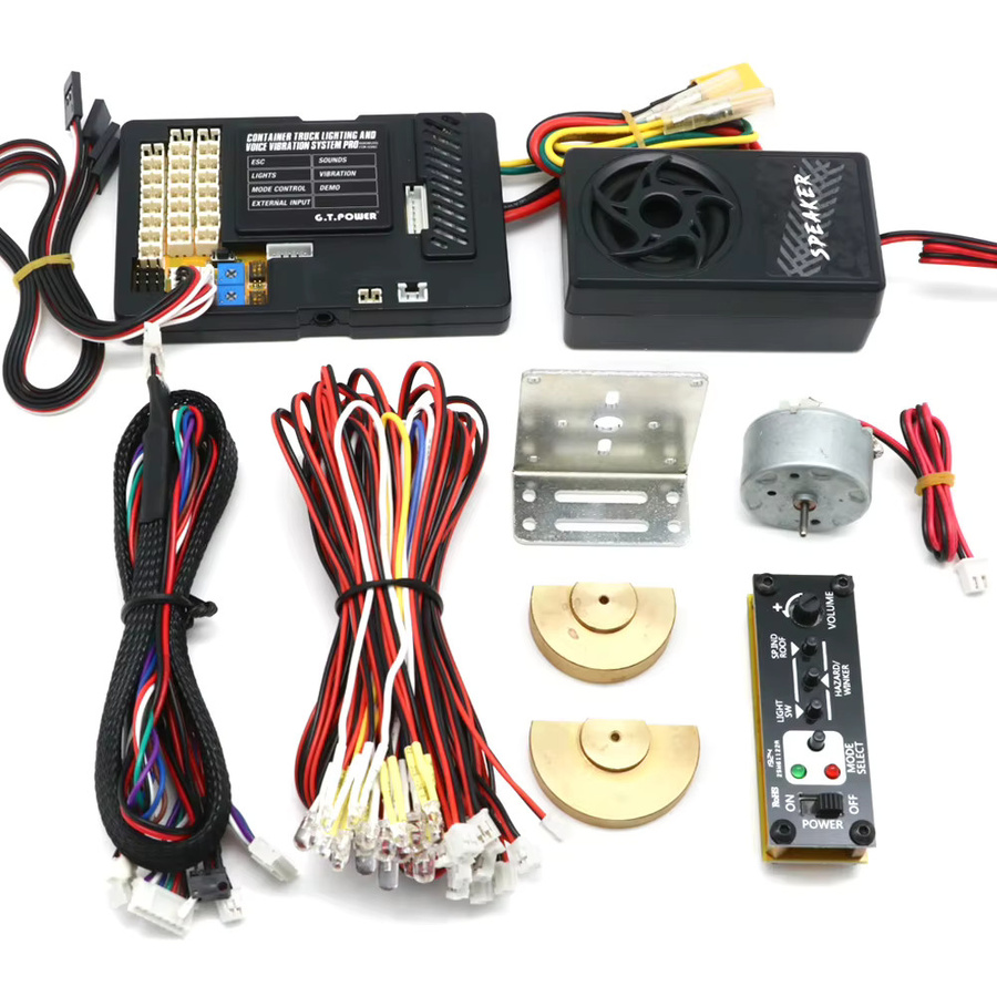 G.T.Power Container Truck Beleuchtungs- und Sprachvibrationssystem PRO, Zubehör - Bild 4