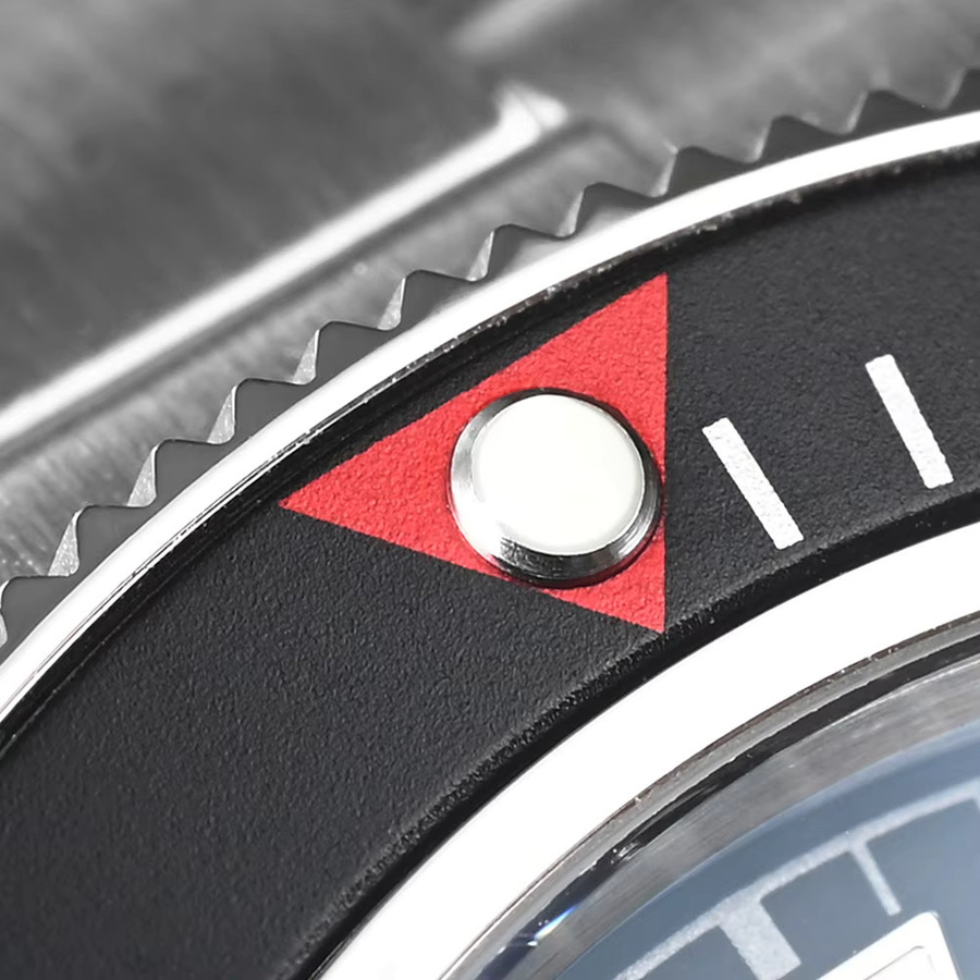 San Martin Taucheruhr, Automatik, Edelstahl, Blau, Saphirglas, 40 mm, Herren - Bild 6