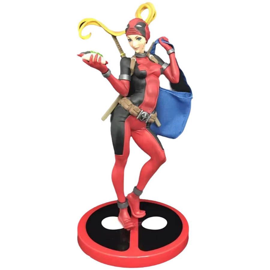 Bandai Marvel Deadpool Weibliche Version 3X-Men Actionfiguren, 3-teiliges Set - Bild 2