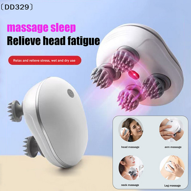 JETTING Elektrisches Kopfhautmassagegerät mit Rotlicht, Unisex - Bild 1