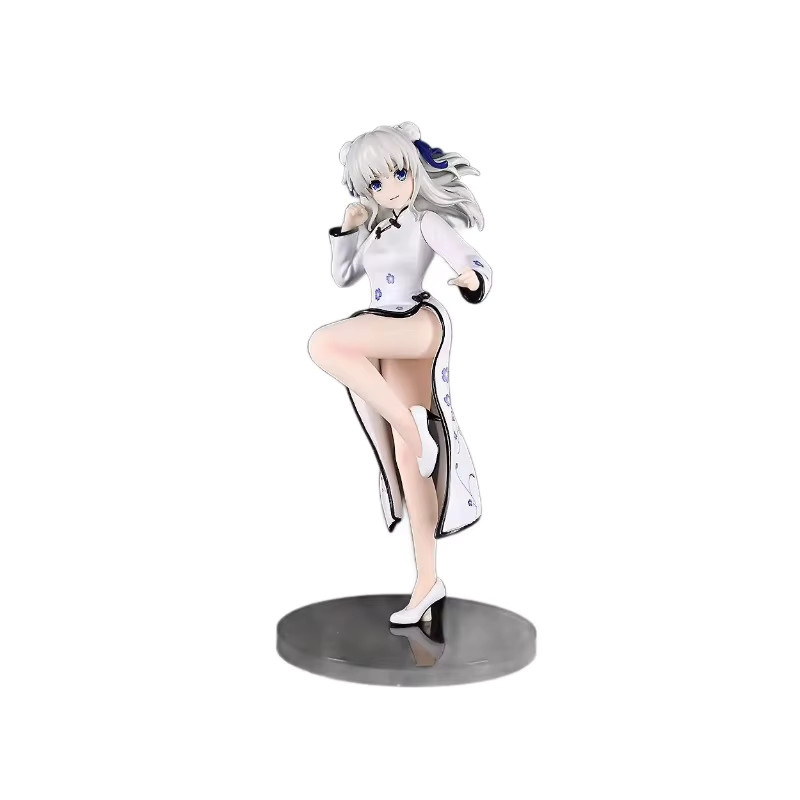 Bandai Charlotte Tomori Nao Cheongsam Ver. Anime Figur Statue, Höhe: 22 cm - Bild 4