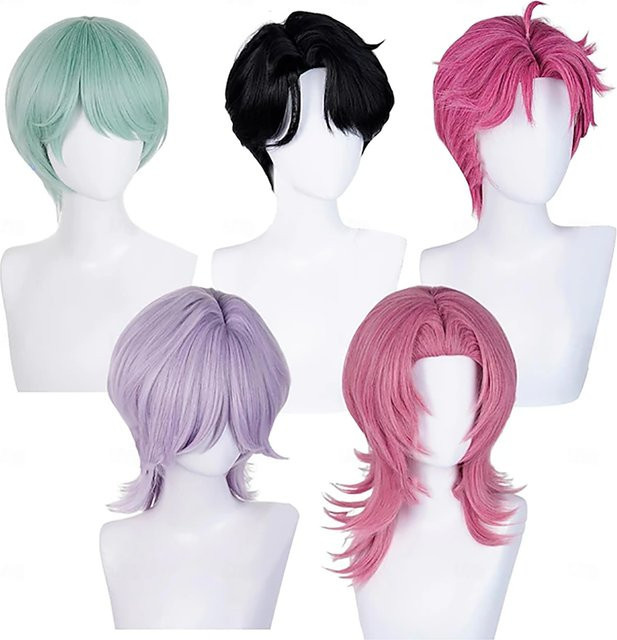 hairjoy Cosplay Perücke, Synthetische Haare, Unisex - Bild 1
