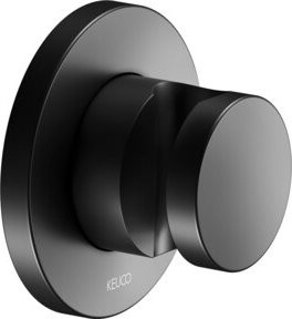 Keuco Wandbrausehalter IXMO in Schwarz oder Silber, rechts oder links verwendbar - Bild 1