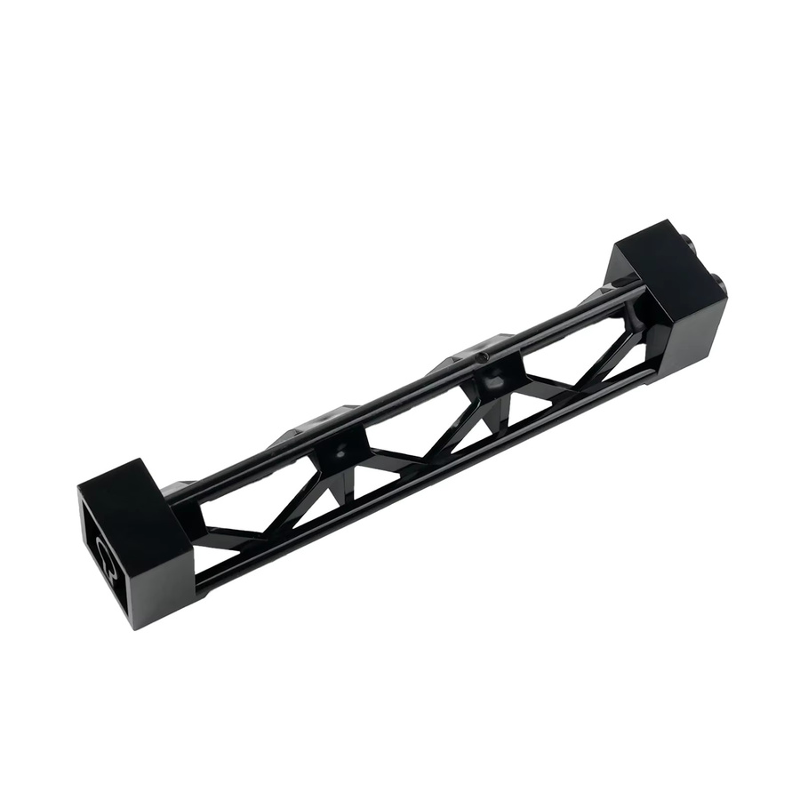 stemedu MOC Stützträger Dreieckige 2x2x10 Spalte Zug Track Stützrahmen, Schwarz, Zubehör, Kunststoff - Bild 1
