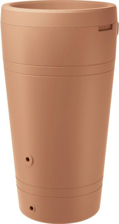 Waterform Regentonne Tube 230 in Terracotta aus Kunststoff