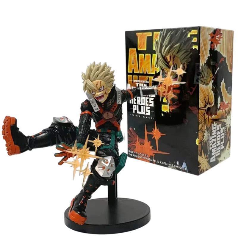 Bandai My Hero Academia Bakugou Katsuki Actionfigur, mit Effekten, 18 cm - Bild 2