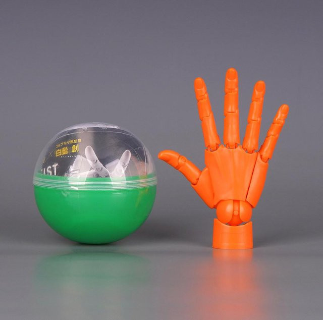 Yiran toy 1 Action Figur 1/2 Maßstab Mini Hand Figur mit beweglichen Fingergelenken - Bild 1