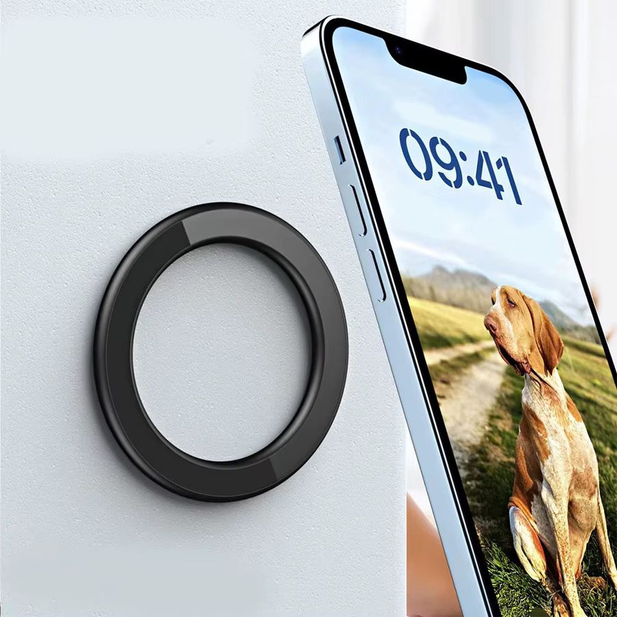 Magnetische Fingerschließe in Rot mit 360 Grad Drehung und starker Saugkraft als Wandaufkleber - Bild 3