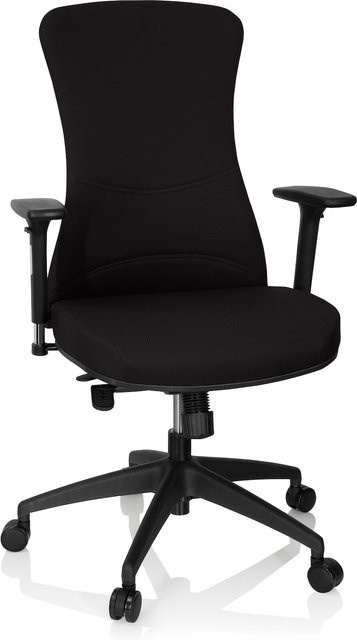 hjh OFFICE Profi Bürostuhl OFFICE XT PRO mit Armlehnen aus Stoff und Höhenverstellung - Bild 1