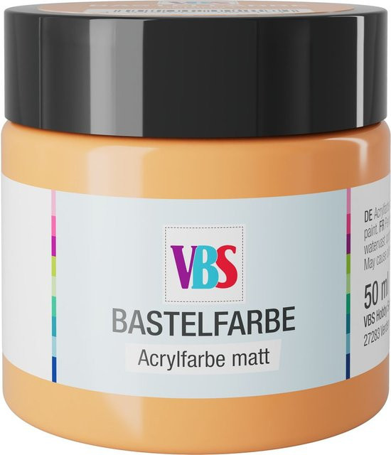 VBS Bastelfarbe Apricot lösungsmittelfrei - Bild 1