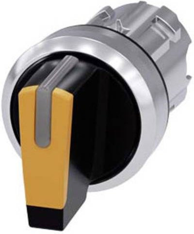 Siemens Knebelschalter 3SU1052-2BL00-0AA0 in Amber mit 2 x 45° Schaltung - Bild 1