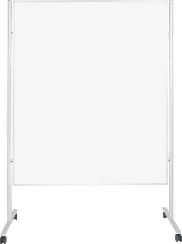 Magnetoplan Mobile Moderationstafel Whiteboard aus Stahlblech Weiß B: 120 cm, H: 150 cm - Bild 1