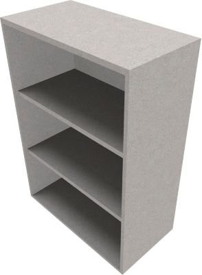 Regal SOLUS PLAY von Schäfer in Ceramic Grey mit 3 Ordnerhöhen, B: 80 cm, T: 42 cm, H: 112,2 cm - Bild 1