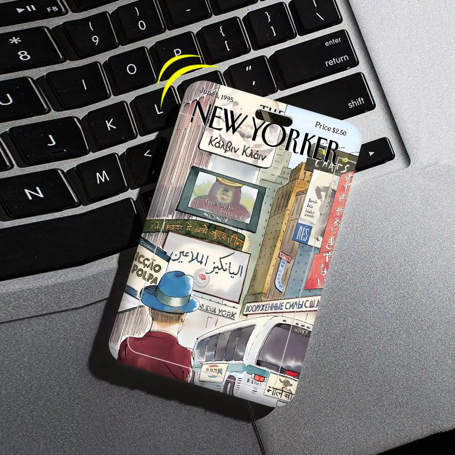 The-New-Yorker Classics Kartenhülle mit Schlüsselband, Unisex - Bild 4