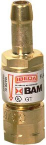 IBEDA GT Sicherheitseinrichtung Tülle 9mm-G3/8" in Gold - Bild 1