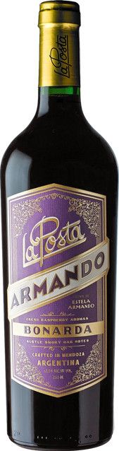 La Posta Rotwein Bonarda 2023, Mendoza, 0,75 l - Bild 1