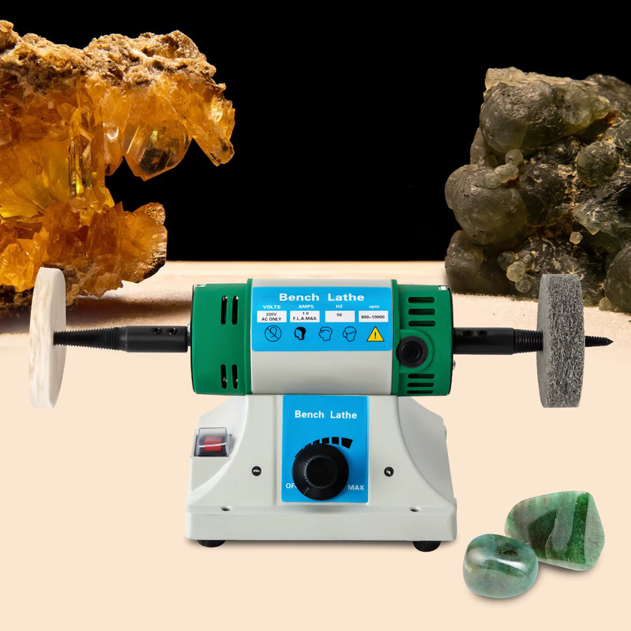CNCEST Desktop-Polier Maschine mit einstellbarer Geschwindigkeit für Schmuck, Metall und Jade - Bild 5