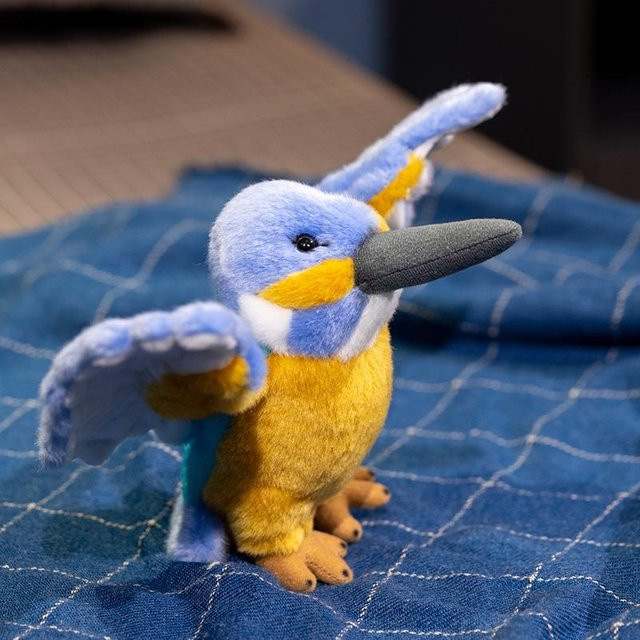 Eisvogel Papagei Plüschtier, Stofftier Puppe, Bunt / Mehrfarbig, ab 14 Jahre - Bild 1