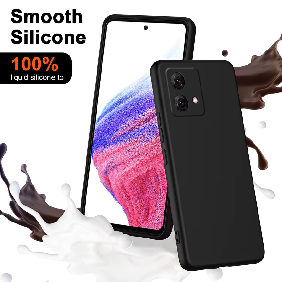 Motorola Silikon-Schutzhülle mit Fallschutz und matter Oberfläche für Moto G84 und Motorola Stylus in Mehrfarben - Bild 5
