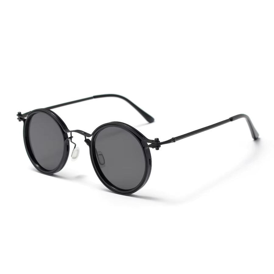 HOPEWOOD Sonnenbrille, rund, Vollrand, Metall, Unisex - Bild 4