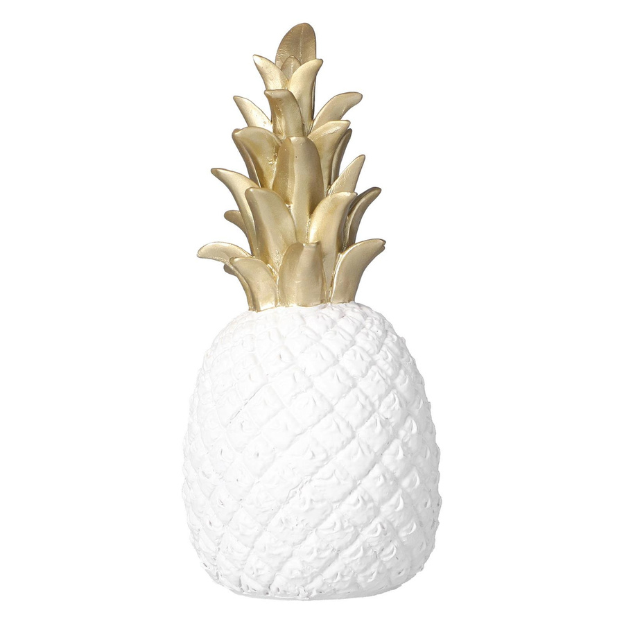 OutsideWorld Dekorative Ananas aus Kunstharz im nordischen Design für deinen Schreibtisch und dein Zuhause - Bild 1