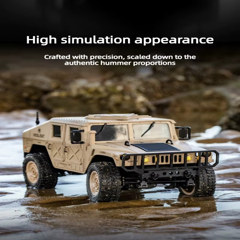 JJRC Hummer, ferngesteuertes Offroad-Fahrzeug, RTR - Bild 4