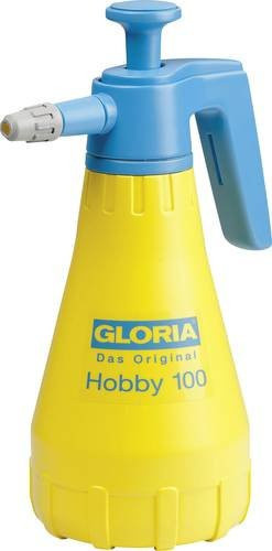 Gloria Drucksprühgerät Hobby 100 in Gelb mit 1 Liter Füllinhalt und 3 bar Betriebsdruck - Bild 1