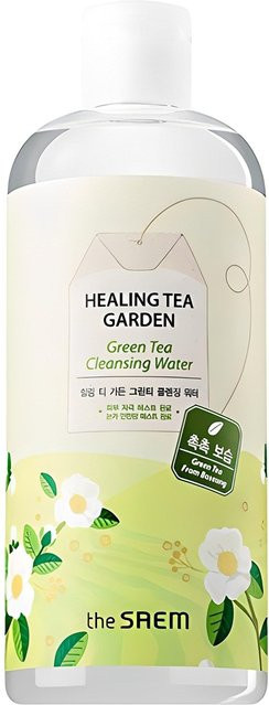 The Saem Healing Tea Garden Reinigungswasser, 500 ml, mit Grüntee-Extrakt - Bild 1