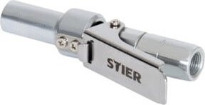 Stier Mundstück für Fettpresse aus Aluminium in Silber - Bild 1