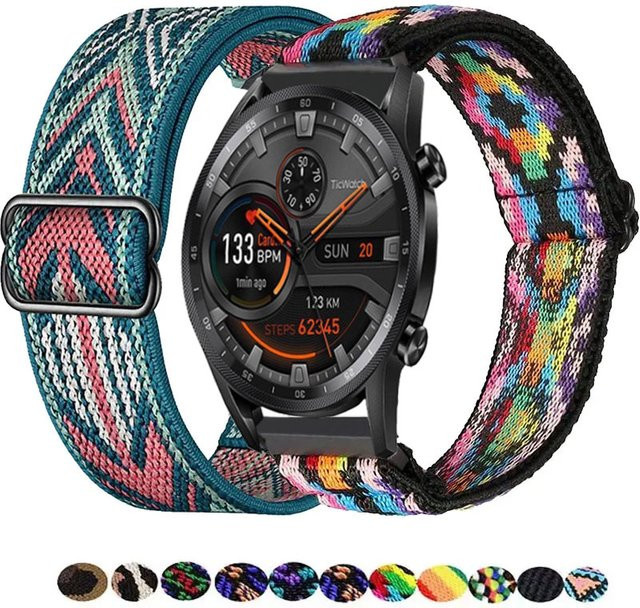 Hiyii Uhrenarmband Nylon, Bunt, Unisex - Bild 1