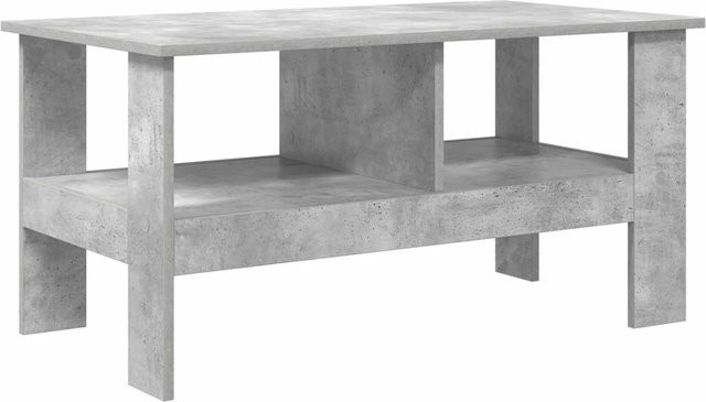 vidaXL Couchtisch in Betongrau aus Holzwerkstoff, B/T/H: 90 x 50 x 45 cm - Bild 1